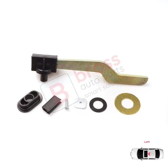 BMW E46 E64 Opel Astra G Convertible 54347031361 için Sol Cabrio Açılır Tavan Kilit Mandal Parçası - Resim 3