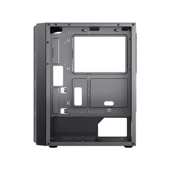 GameboosterGB-PE05B 600w 80+ USB3.0 Full Siyah Tempered Glass RGB Fanlı kasa - 2