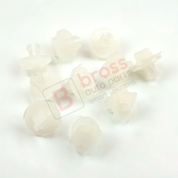 Renault İçin 10 Adet Kapı Kilit Tespit Klipsi - Resim 2