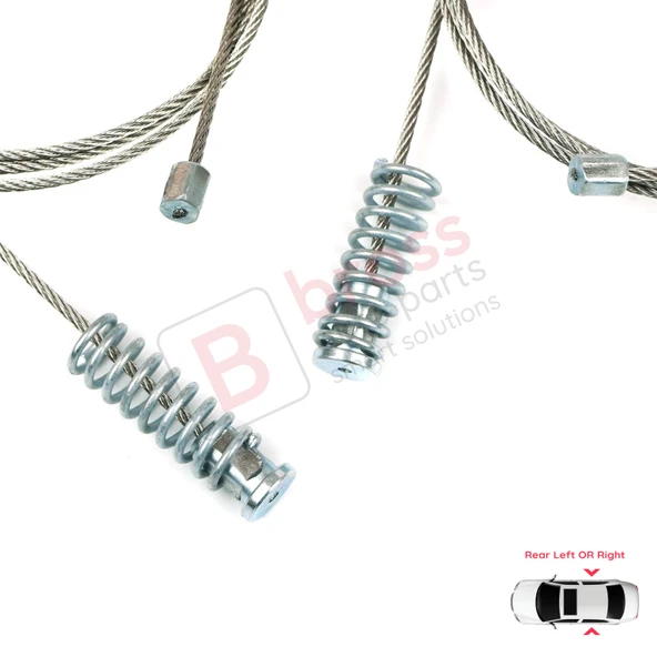 Peugeot 308 MK2 2013-2021 4/5 Kapı İçin Elektrikli Arka Sağ veya Sol Kapı Cam Kriko Tamir Seti - Resim 3