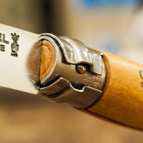 Opinel Inox 6 No OP-123060 Kayın Saplı Paslanmaz Çelik Çakı - 5