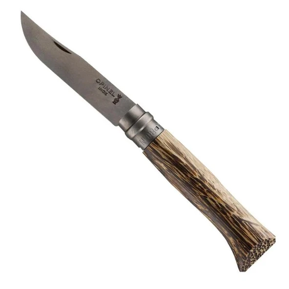 Opinel OP-002503 Palmier No 8 Guyana Ahşap Saplı Paslanmaz Çelik Çakı