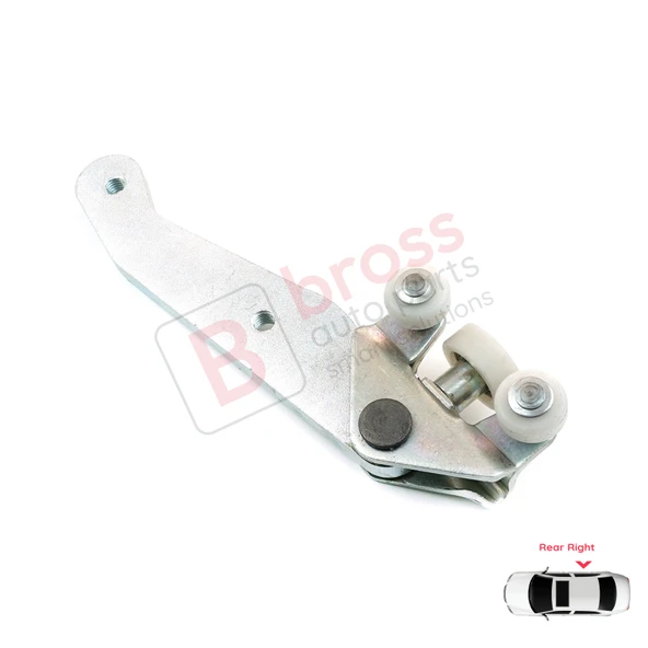 VW Transporter T4 Caravelle 1990-2003 için Sağ Arka Sürgülü Kapı Alt Makarası 701843406B - Resim 5