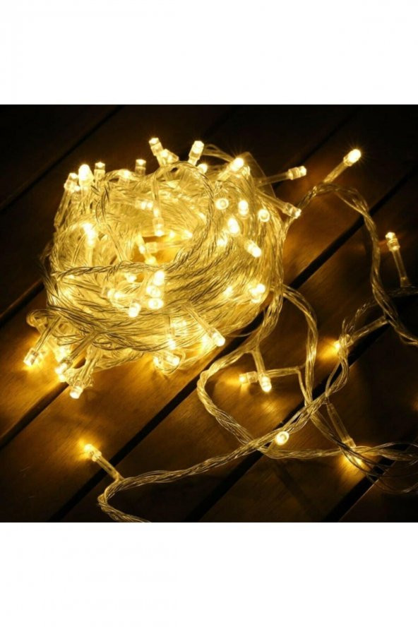 Perlotus 10 Metre Kumandalı Prizli Fişli Led Yılbaşı Ağacı Işığı Günışığı - 8