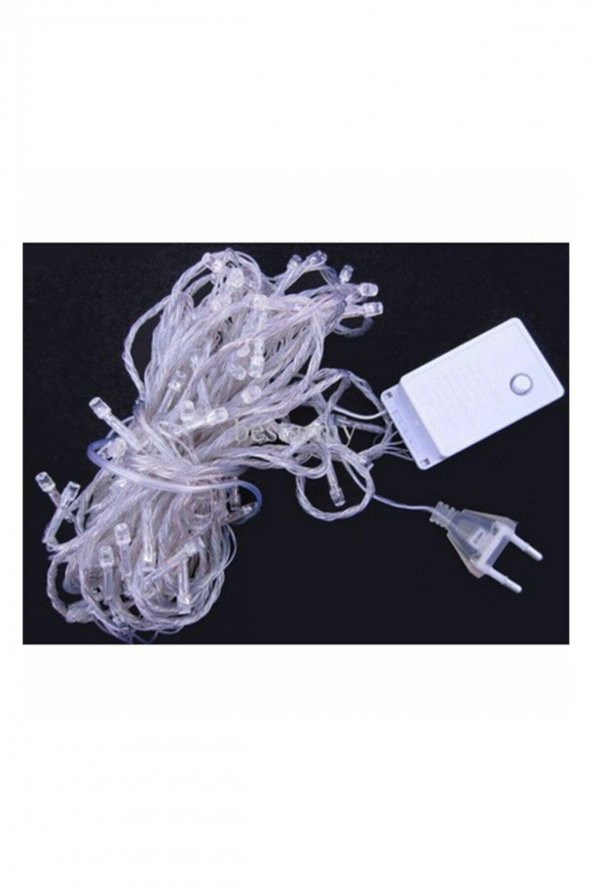 Perlotus 10 Metre Kumandalı Prizli Fişli Led Yılbaşı Ağacı Işığı Günışığı - 9