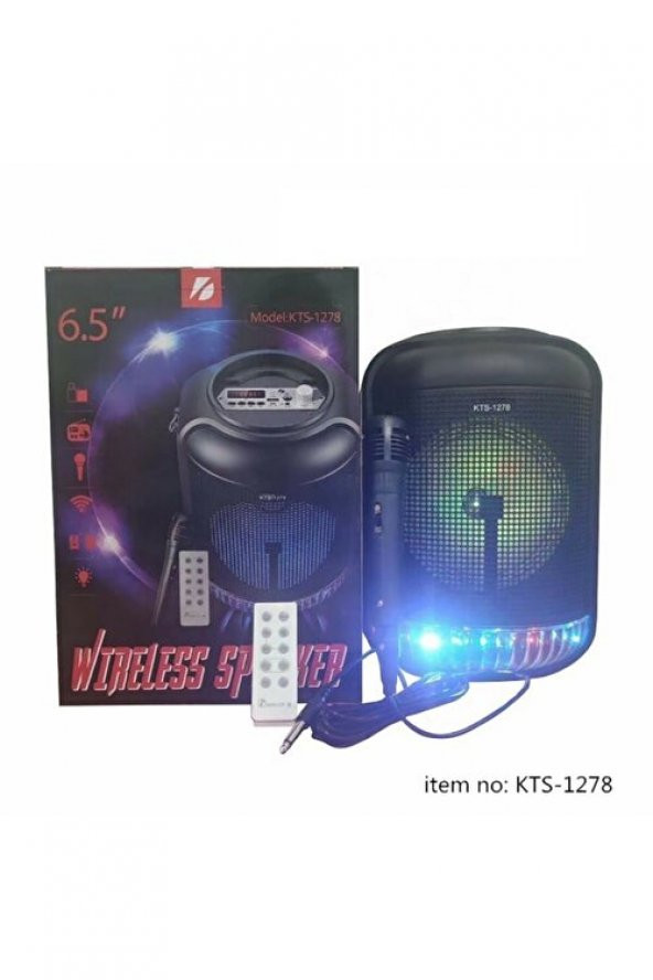 Joyplus KTS-1278 Bluetooth Kablosuz Ses Bombası Hoparlör
