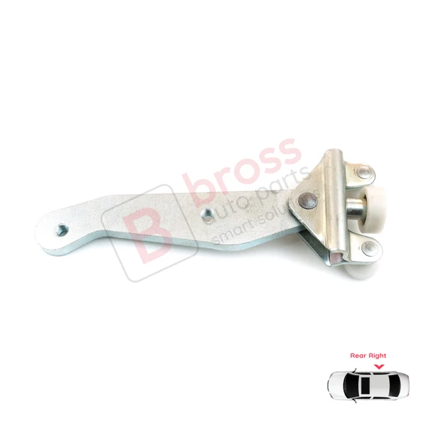 VW Transporter T4 Caravelle 1990-2003 için Sağ Arka Sürgülü Kapı Alt Makarası 701843406B ürün görseli 1