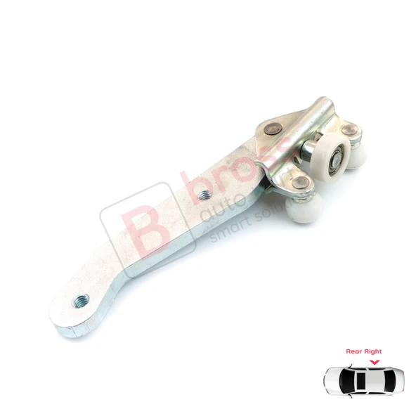 VW Transporter T4 Caravelle 1990-2003 için Sağ Arka Sürgülü Kapı Alt Makarası 701843406B - Resim 3