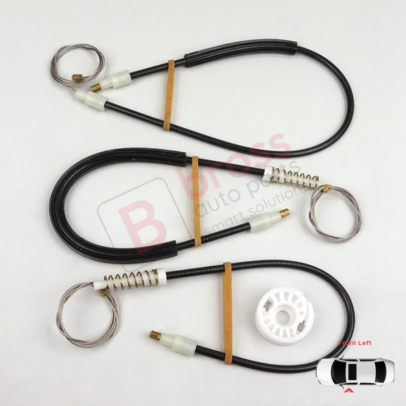 BMW 5 Serisi E60 E61 E60 M5 İçin Ön Sol Cam Kriko Set 51337184383 ürün görseli 1