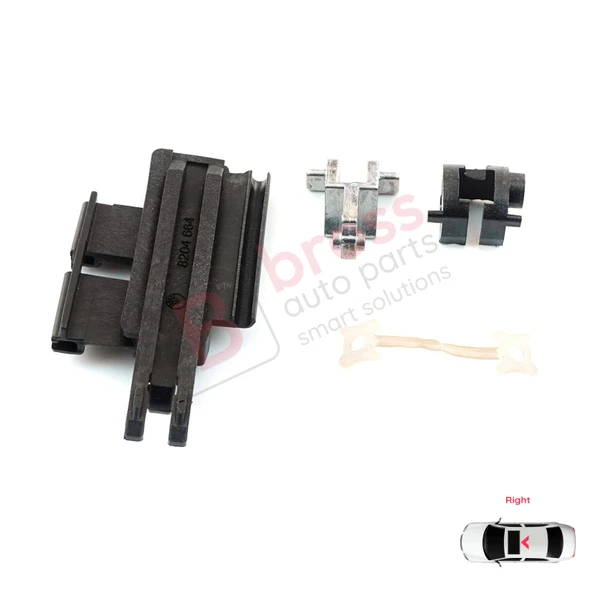 BMW 5 E39 X5 E53 İçin 4 Parça Sağ Taraf Sunroof Sürgülü Tavan Kılavuz Rayı Kaldırma Kolu Tamir Seti - Resim 4