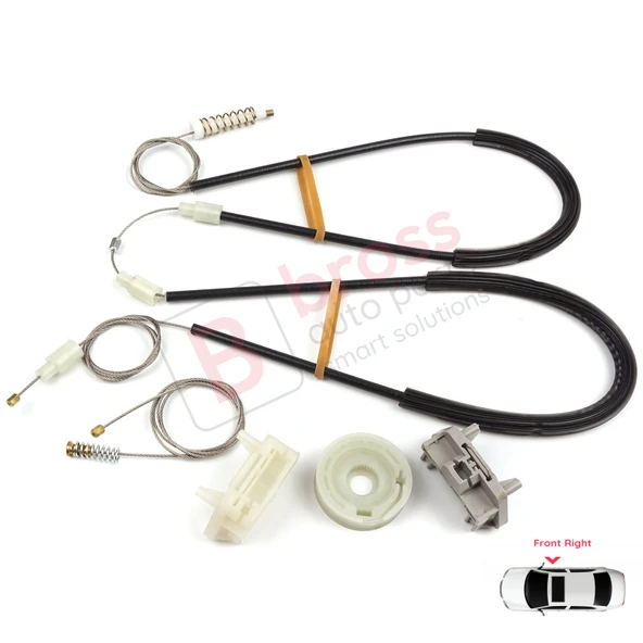 Ford Focus MK1 1998-2007 2/3 Kapı HB Coupe 1331618 İçin Elektrikli Sağ Kapı Cam Kriko Tamir Seti - 4