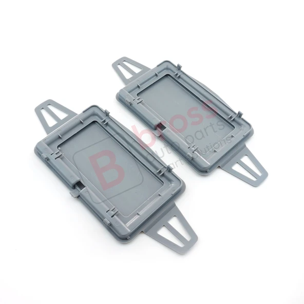 Mercedes W211 İçin 2 Adet Gri Renk Güneşlik Ayna Kapağı Sağ ve Sol 2108102510 - Resim 4