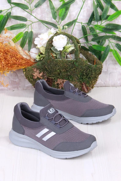 Fort 07602 Comfort Taban Rahat Esnek Yumuşak Bağcıksız Erkek Spor Ayakkabı - Resim 6