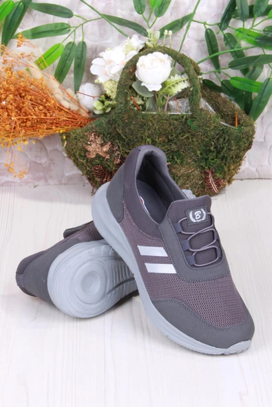 Fort 07602 Comfort Taban Rahat Esnek Yumuşak Bağcıksız Erkek Spor Ayakkabı - Resim 9