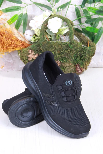 Fort 07602 Comfort Taban Rahat Esnek Yumuşak Bağcıksız Erkek Spor Ayakkabı - Resim 4