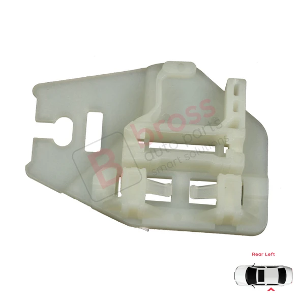 BMW 3 E46 1998-2005 X5 E53 2000-2006 51358212099 51357125059 İçin Arka Sol Cam Kriko Tamir Klipsi - Resim 4