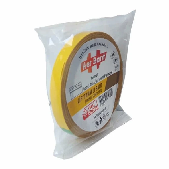 Herbant PP Hotmelt Çift Taraflı Bant 36mmx25mt
