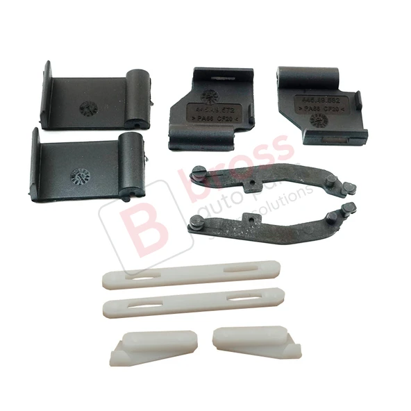 BMW 3 E91 5 E61 X3 E83 X5 E53 E70 Cullinan RR31 İçin 10 Parça Sunroof Kızak Tavan Perde Tamir Seti - Resim 3