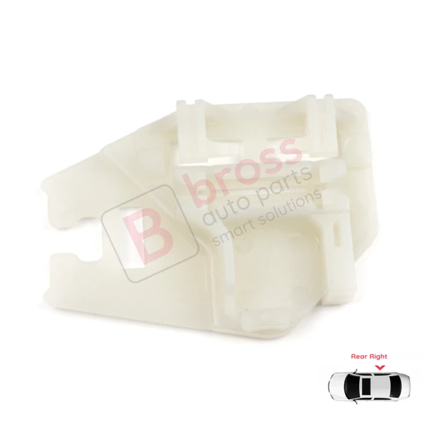 BMW 3 E46 1998-2005 X5 E53 2000-2006 51357125060 51358212100 İçin Arka Sağ Cam Kriko Tamir Klipsi ürün görseli 1