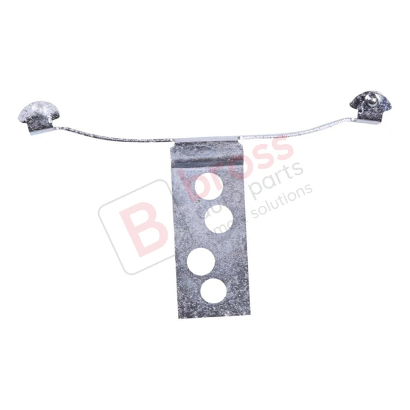 BMW 3 Serisi E46 1997-2006 54138246025 için Sunroof Perde Sağ Kayar Kızak Klips Döşeme Metal Ayağı - Resim 3