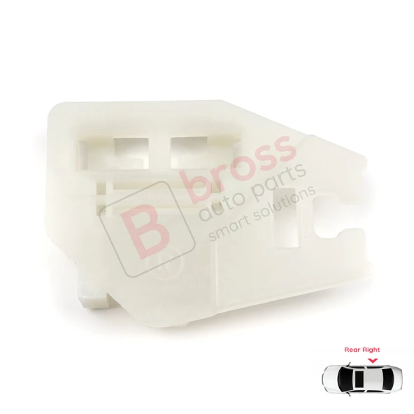 BMW 3 E46 1998-2005 X5 E53 2000-2006 51357125060 51358212100 İçin Arka Sağ Cam Kriko Tamir Klipsi - Resim 2