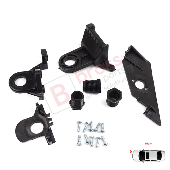 VW Passat 3C B7 362 365 2011-2014 3AA998226 İçin Sağ Ön Far Ayak Tamir Seti - Resim 3