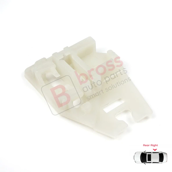 BMW 3 E46 1998-2005 X5 E53 2000-2006 51357125060 51358212100 İçin Arka Sağ Cam Kriko Tamir Klipsi - Resim 5