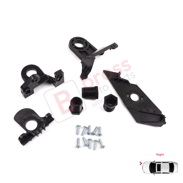 VW Passat 3C B7 362 365 2011-2014 3AA998226 İçin Sağ Ön Far Ayak Tamir Seti - Resim 2