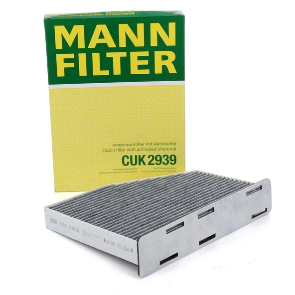 MANN CUK2939 | Skoda Yeti Polen Filtresi Aktif Karbonlu