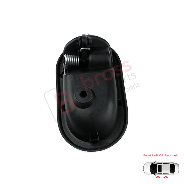 Dacia Dokker Lodgy Duster Sandero Logan İçin Sol İç Kapı Açma Kolu Krom Renk 8200735219 - Resim 5
