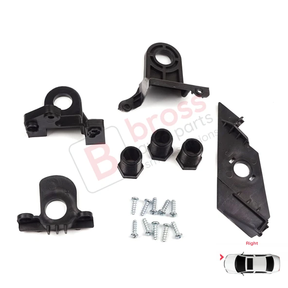 VW Passat 3C B7 362 365 2011-2014 3AA998226 İçin Sağ Ön Far Ayak Tamir Seti ürün görseli 1