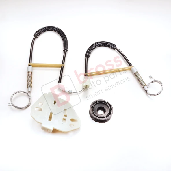 Ford Escort MK6 1995-2002 Orion MK3 4/5 Kapı 91ABA23200 İçin Elektrikli Ön Sağ Cam Kriko Tamir Seti - Resim 2