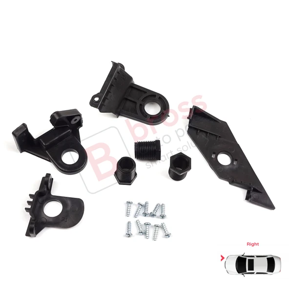 VW Passat 3C B7 362 365 2011-2014 3AA998226 İçin Sağ Ön Far Ayak Tamir Seti - Resim 5