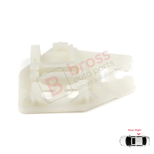 BMW 3 E46 1998-2005 X5 E53 2000-2006 51357125060 51358212100 İçin Arka Sağ Cam Kriko Tamir Klipsi - Resim 4