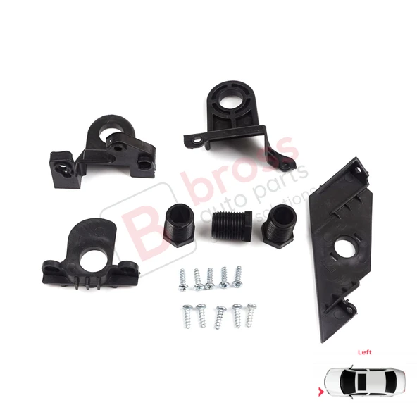 VW Passat 3C B7 362 365 2011-2014 3AA998225 İçin Sol Ön Far Ayak Tamir Seti ürün görseli 1