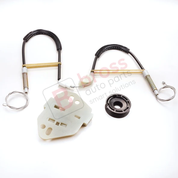 Ford Escort MK6 1995-2002 Orion MK3 4/5 Kapı 91ABA23200 İçin Elektrikli Ön Sağ Cam Kriko Tamir Seti - Resim 4