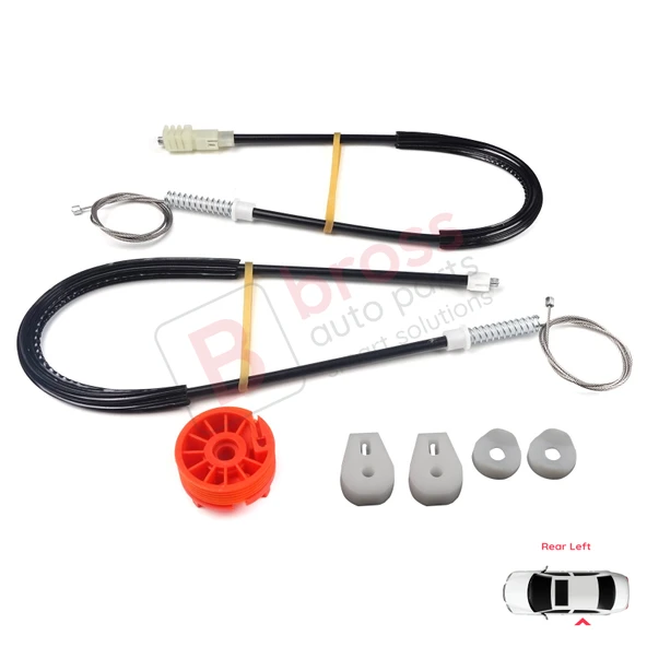 Citroen C3 Pluriel MK1 Cabrio Convertible 2003-2010 İçin Elektrikli Arka Sol Cam Kriko Tamir Seti