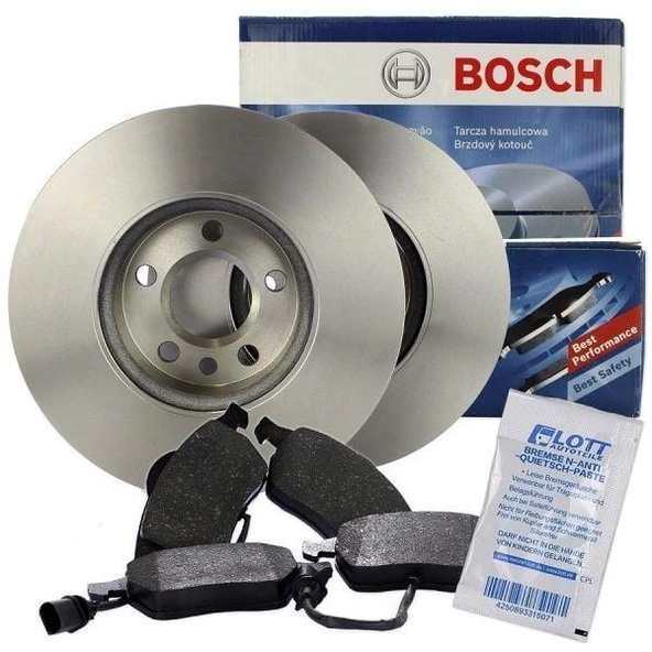 BOSCH  | Audi Q3 2012 Model Sonrası Ön Fren Disk Takımı
