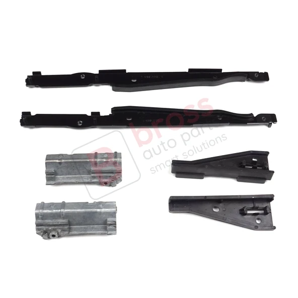BMW 5 E39 X3 E83 X5 E53 E70 İçin Panoramic Roof Sunroof 6 Parça Tamir Seti