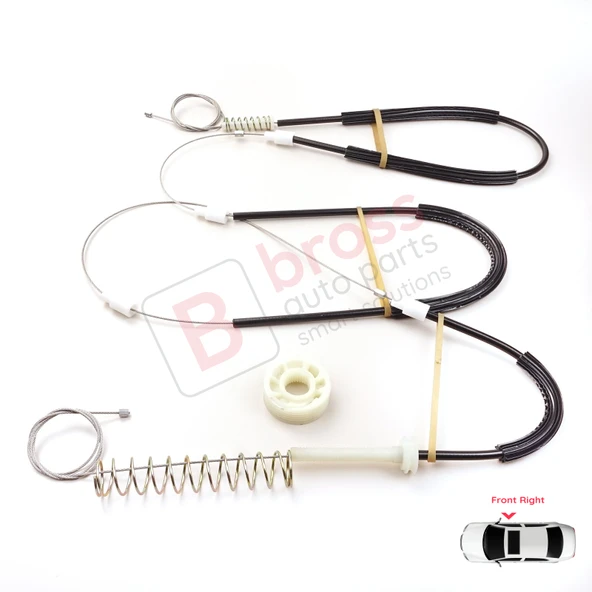 Porsche 911 996 1997-2005 Boxster 986 1996-2004 99654201605 İçin Elektrikli Ön Sağ Cam Kriko Seti