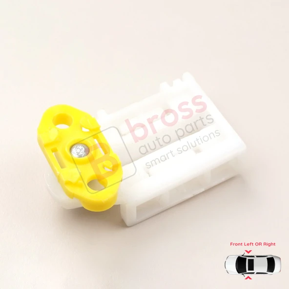 Opel Corsa C X01 2000-2006 Astra G T98 F35 1998-2005 İçin Cam Kriko Tamir Kılavuz Klipsi - Resim 2