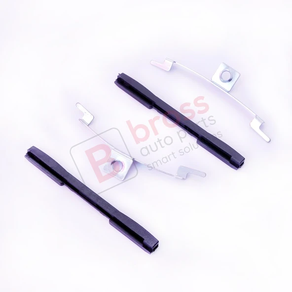 VW Bora Jetta Golf 4 5 Passat B5 B6 Audi A3 A4 A6 Leon 1999-2013 İçin 2 Set Sunroof Perde Ray Klipsi - Resim 3