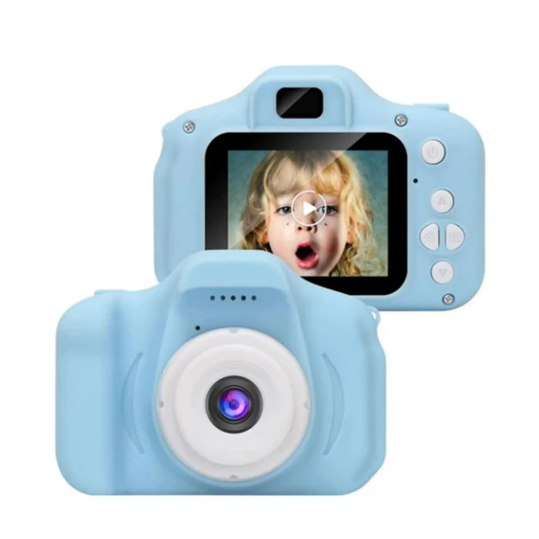 Ozmik CMR9 PLUS  Mini 1080p Hd Çocuk Kamera Dijital Fotoğraf Makinesi 2.0 Inç Ekran 13Mp 2025 MAVİ - 5