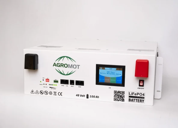 Agromot 48v 100ah Lifepo4 Lityum Akü - 3