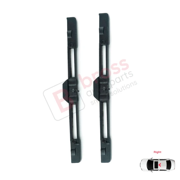 BMW 3 Serisi E46 1997-2006 54138246025 için 2 Adet Sunroof Perde Sağ Kayar Kızak Çıta Bakalit Klipsi ürün görseli 1