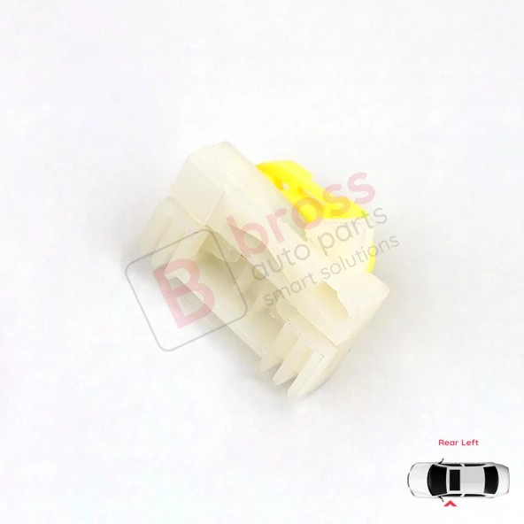 Opel Meriva MK1 A 2003-2010 93362663 İçin Arka Sol Kapı Cam Kriko Tamir Klipsi - Resim 2