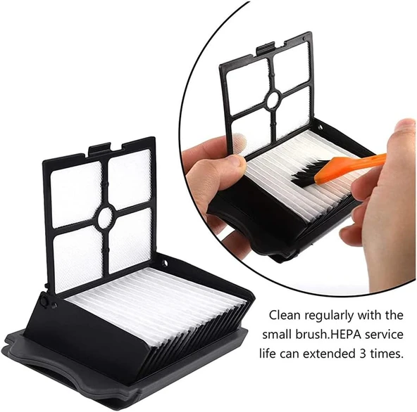 srfn ticaret Tineco iFloor 3 - Floor One S3 Dikey Süpürge Ana Fırça ve Hepa Filtre Seti - Resim 4