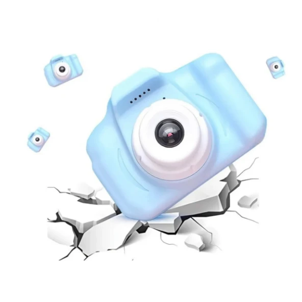 Ozmik CMR9 PLUS  Mini 1080p Hd Çocuk Kamera Dijital Fotoğraf Makinesi 2.0 Inç Ekran 13Mp 2025 MAVİ - 3