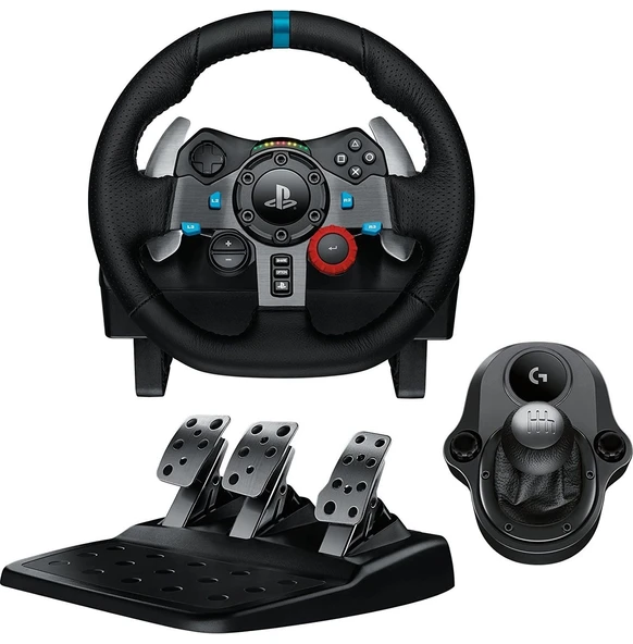 Logitech G G29 Driving Force Yarış Direksiyonu + Driving Force Shifter Vites Seti