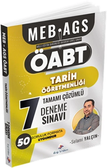 2025 MEB AGS ÖABT Tarih Öğretmenliği Tamamı Çözümlü Fasiküller Halinde 7 Deneme Sınavı Dizgi Kitap